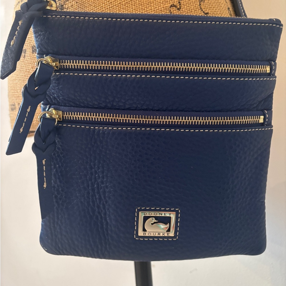 Dooney & Bourke North/South Triple Zip Crossbody Bag